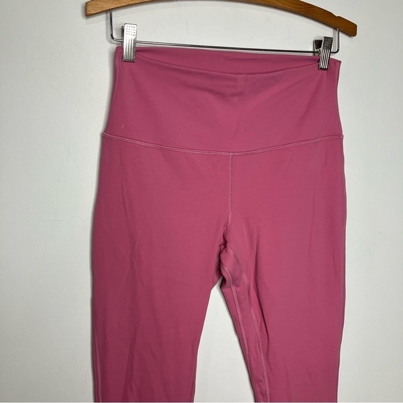 Lululemon align high rise leggings double layer leggings in pink blossom size 10 - Picture 3 of 10